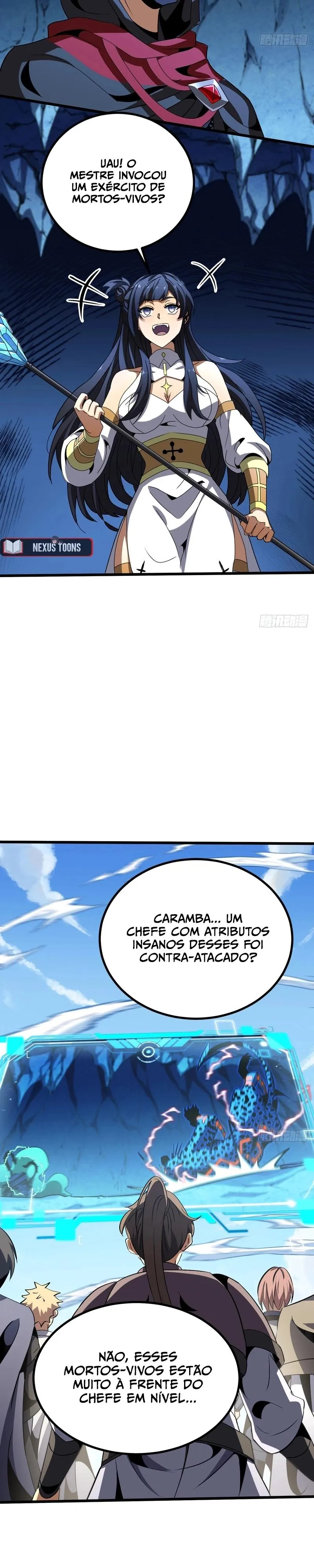 Read O Deus da Invocação Quando a Mutação Descende Sobre o Mundo Mortal (PT-BR) PT Manga Online