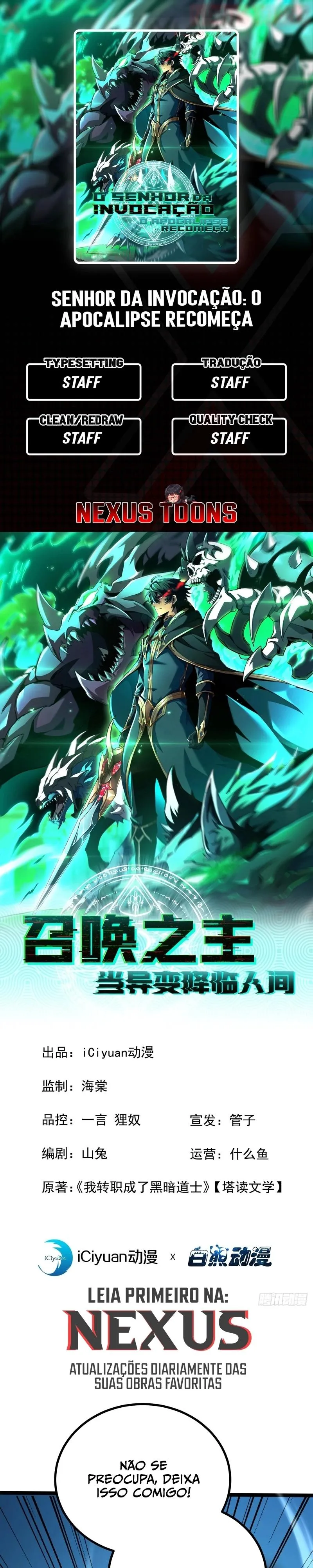 Read O Deus da Invocação Quando a Mutação Descende Sobre o Mundo Mortal (PT-BR) PT Manga Online
