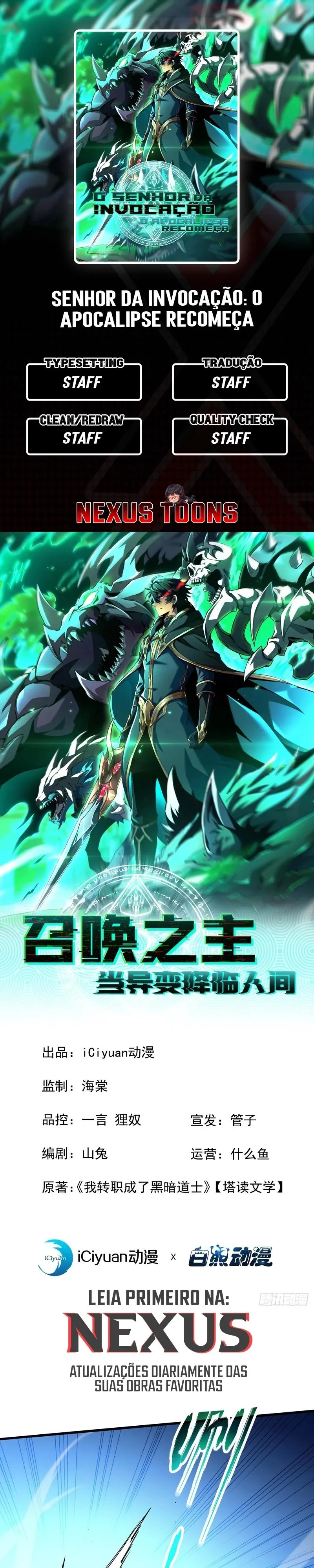 Read O Deus da Invocação Quando a Mutação Descende Sobre o Mundo Mortal (PT-BR) PT Manga Online