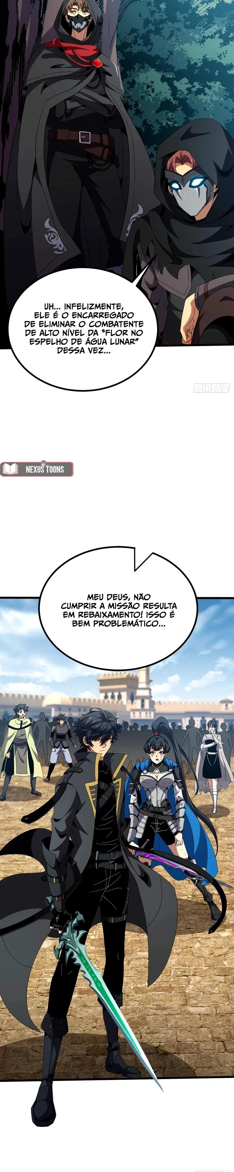 Read O Deus da Invocação Quando a Mutação Descende Sobre o Mundo Mortal (PT-BR) PT Manga Online