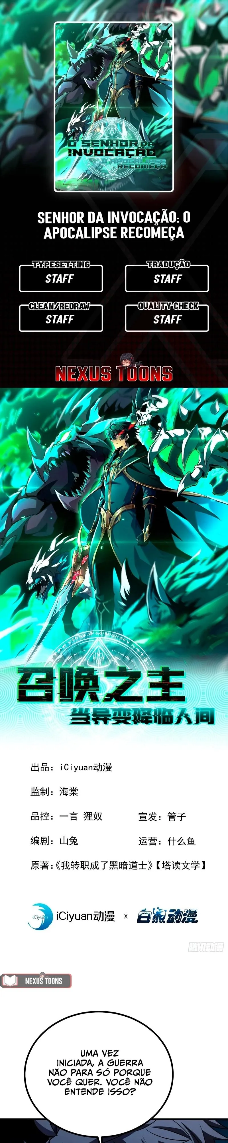 Read O Deus da Invocação Quando a Mutação Descende Sobre o Mundo Mortal (PT-BR) PT Manga Online