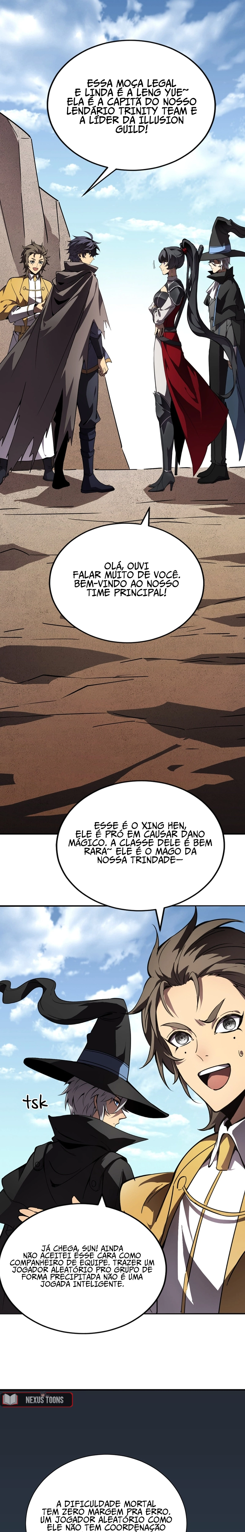 Read O Deus da Invocação Quando a Mutação Descende Sobre o Mundo Mortal (PT-BR) PT Manga Online