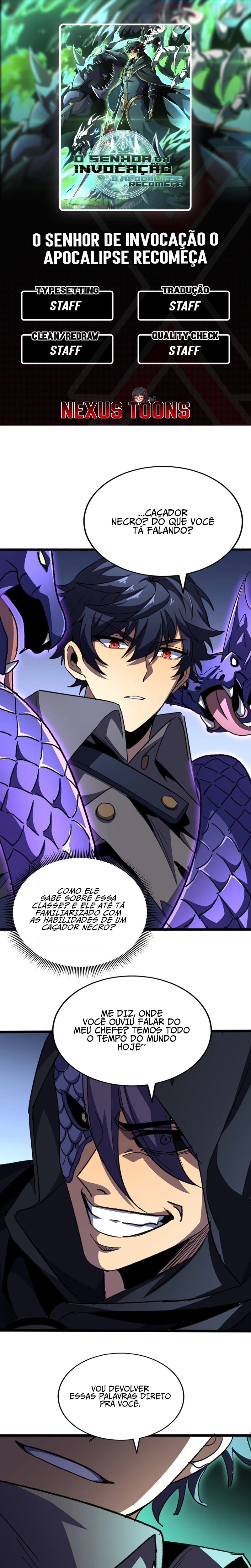 Read O Deus da Invocação Quando a Mutação Descende Sobre o Mundo Mortal (PT-BR) PT Manga Online