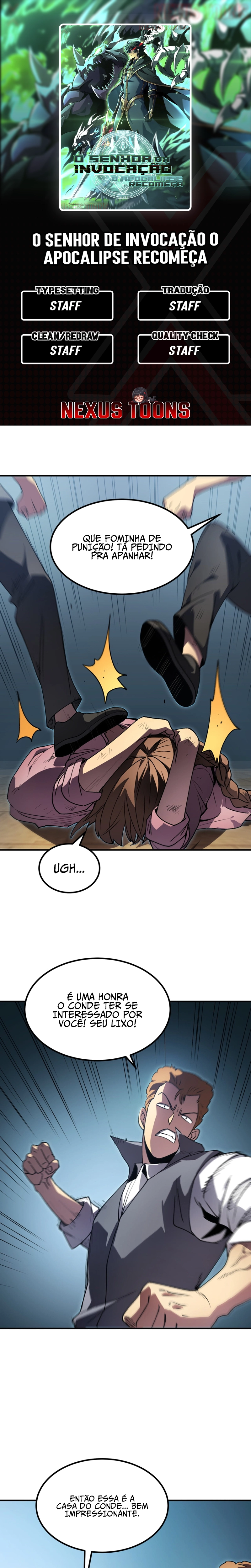 Read O Deus da Invocação Quando a Mutação Descende Sobre o Mundo Mortal (PT-BR) PT Manga Online