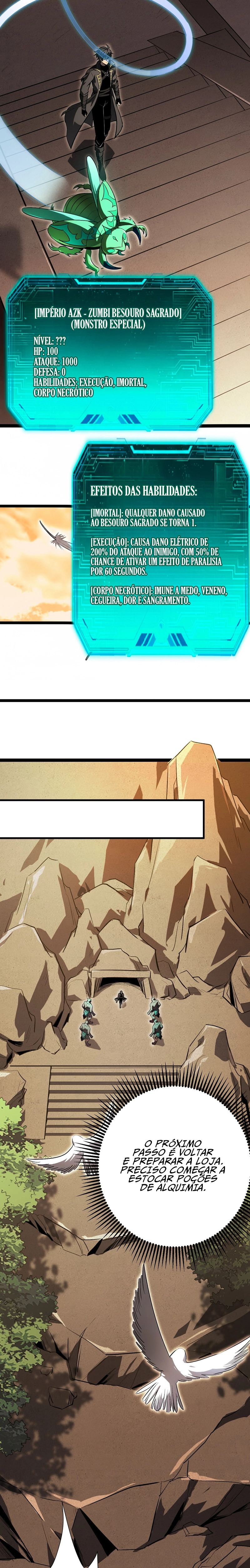 Read O Deus da Invocação Quando a Mutação Descende Sobre o Mundo Mortal (PT-BR) PT Manga Online