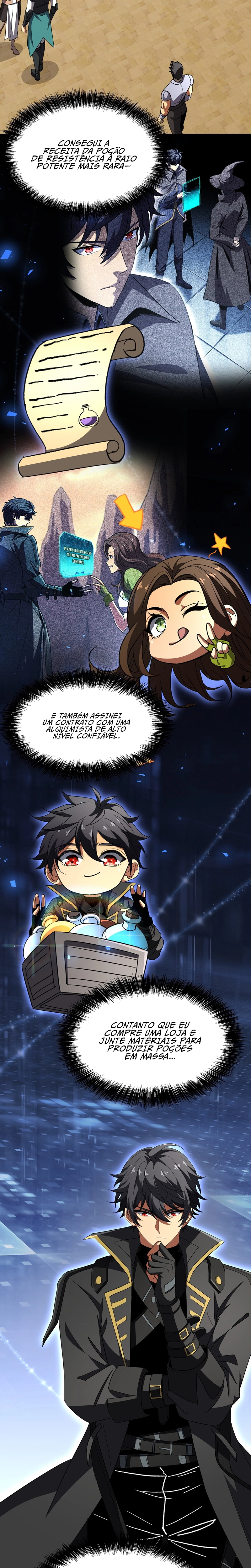 Read O Deus da Invocação Quando a Mutação Descende Sobre o Mundo Mortal (PT-BR) PT Manga Online