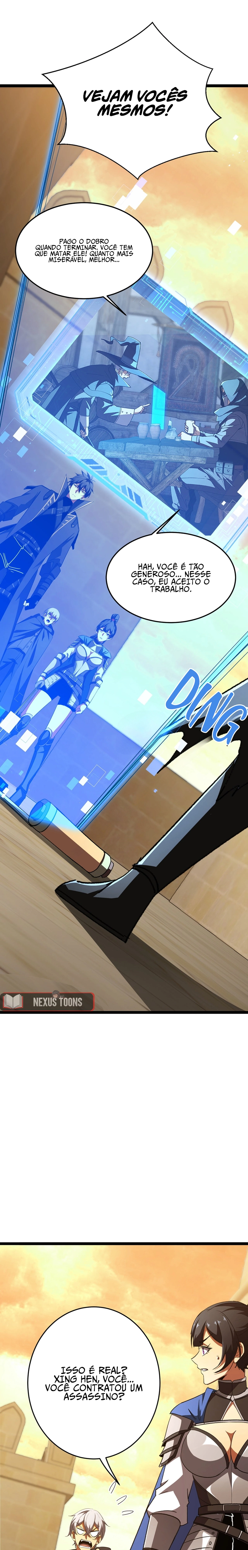 Read O Deus da Invocação Quando a Mutação Descende Sobre o Mundo Mortal (PT-BR) PT Manga Online