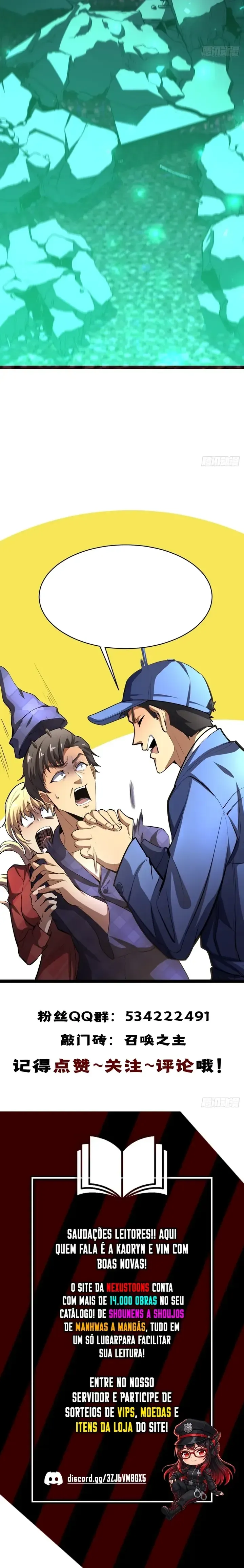 Read O Deus da Invocação Quando a Mutação Descende Sobre o Mundo Mortal (PT-BR) PT Manga Online