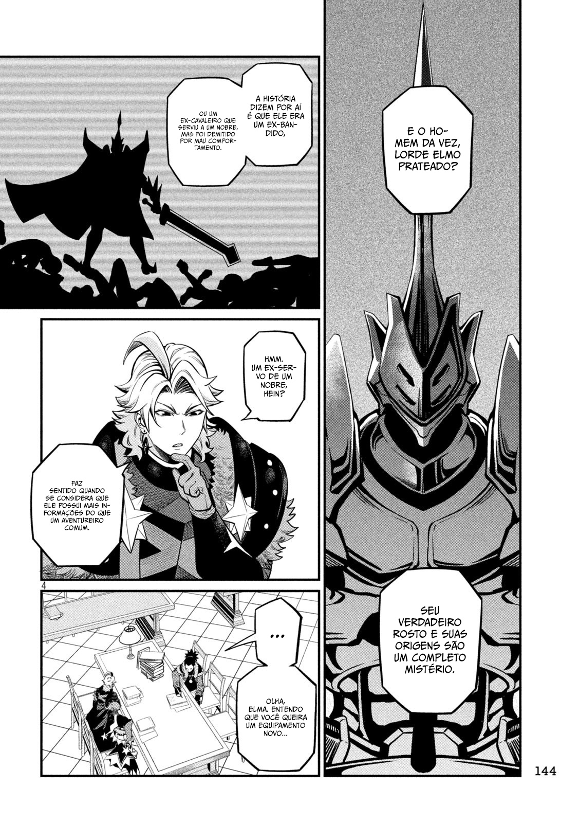 Read O Exilado Cavaleiro Pesado Reencarnado é Incomparável com o Conhecimento do Jogo (PT-BR) PT Manga Online