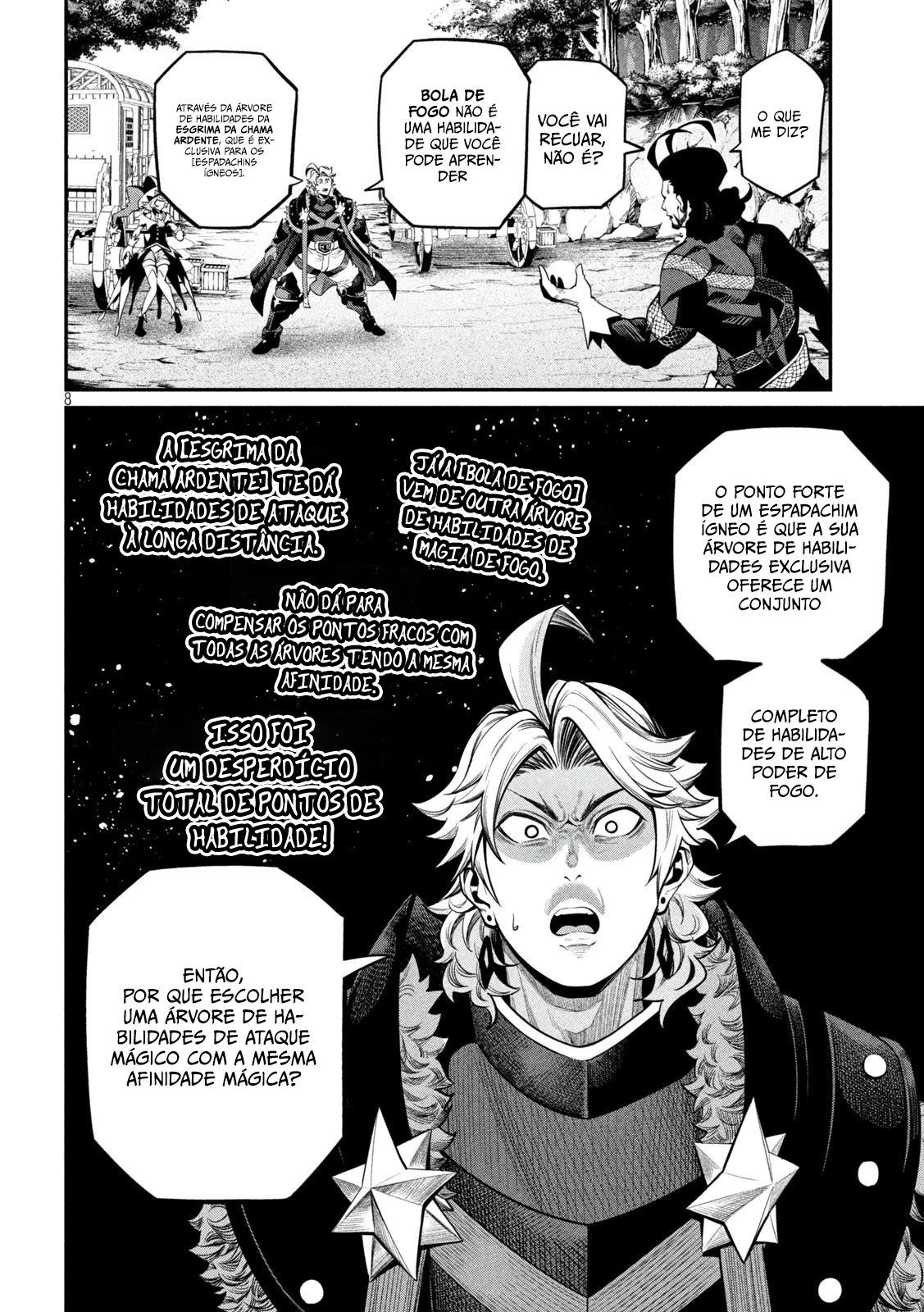 Read O Exilado Cavaleiro Pesado Reencarnado é Incomparável com o Conhecimento do Jogo (PT-BR) PT Manga Online