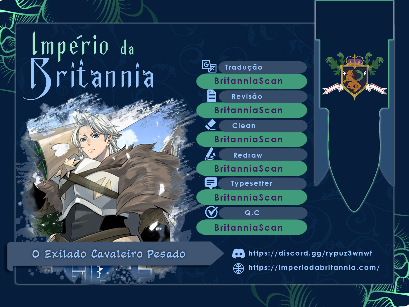Read O Exilado Cavaleiro Pesado Reencarnado é Incomparável com o Conhecimento do Jogo (PT-BR) PT Manga Online