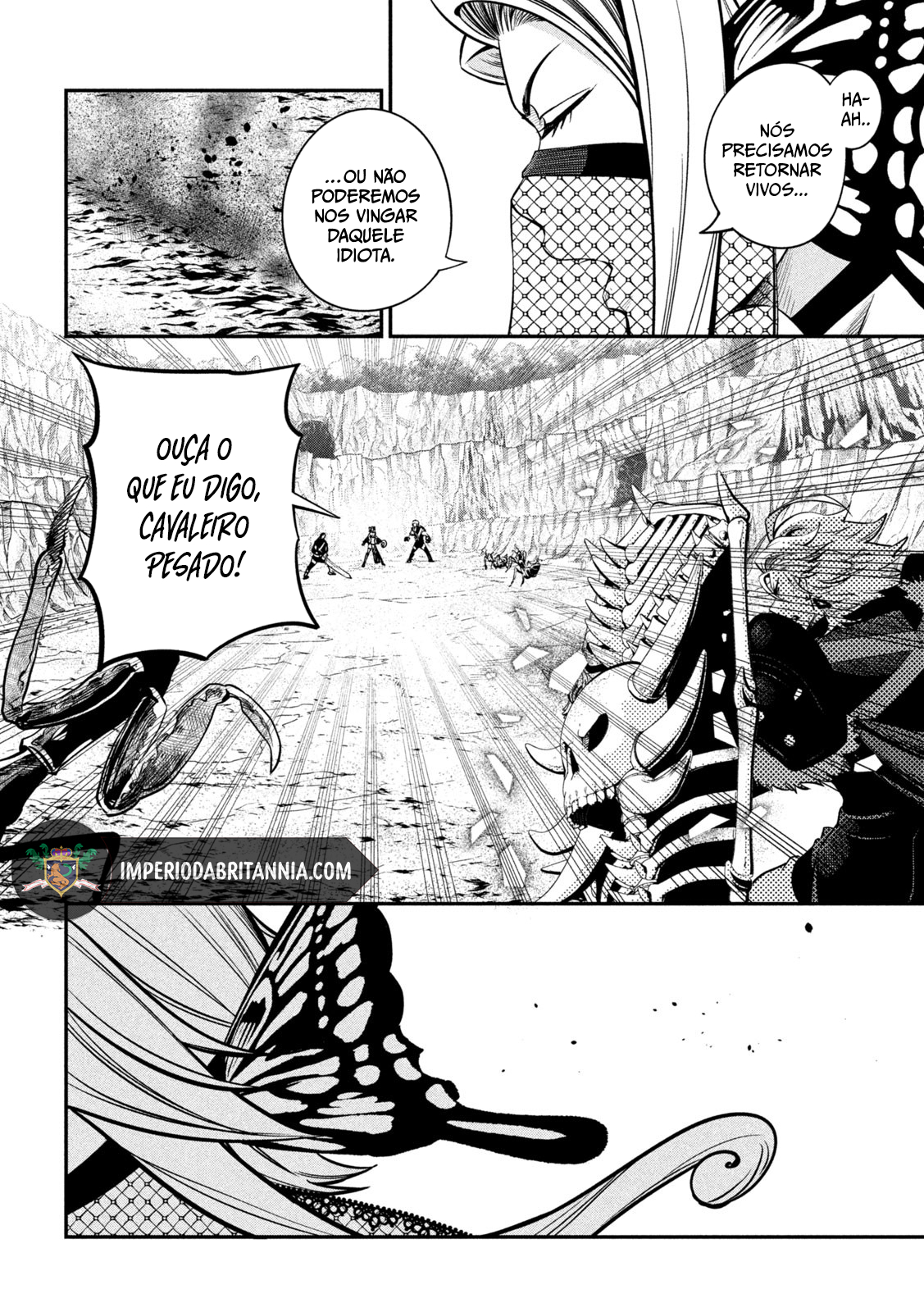 Read O Exilado Cavaleiro Pesado Reencarnado é Incomparável com o Conhecimento do Jogo (PT-BR) PT Manga Online
