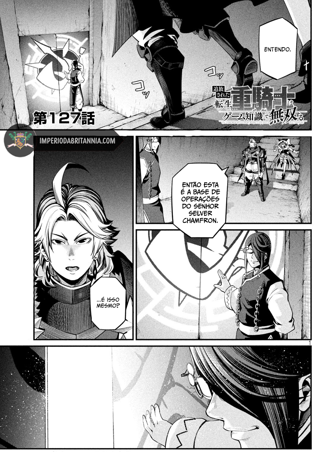Read O Exilado Cavaleiro Pesado Reencarnado é Incomparável com o Conhecimento do Jogo (PT-BR) PT Manga Online