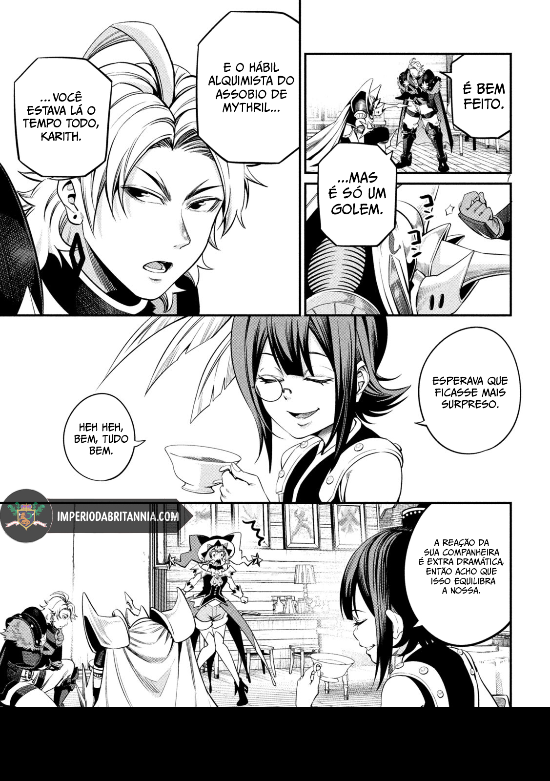 Read O Exilado Cavaleiro Pesado Reencarnado é Incomparável com o Conhecimento do Jogo (PT-BR) PT Manga Online