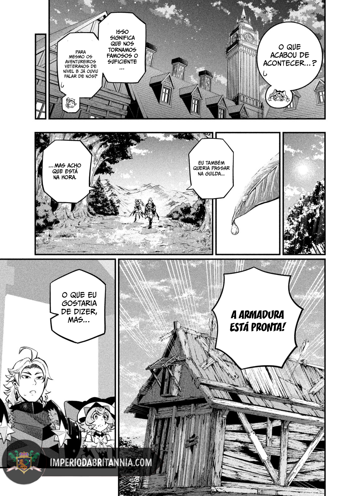 Read O Exilado Cavaleiro Pesado Reencarnado é Incomparável com o Conhecimento do Jogo (PT-BR) PT Manga Online