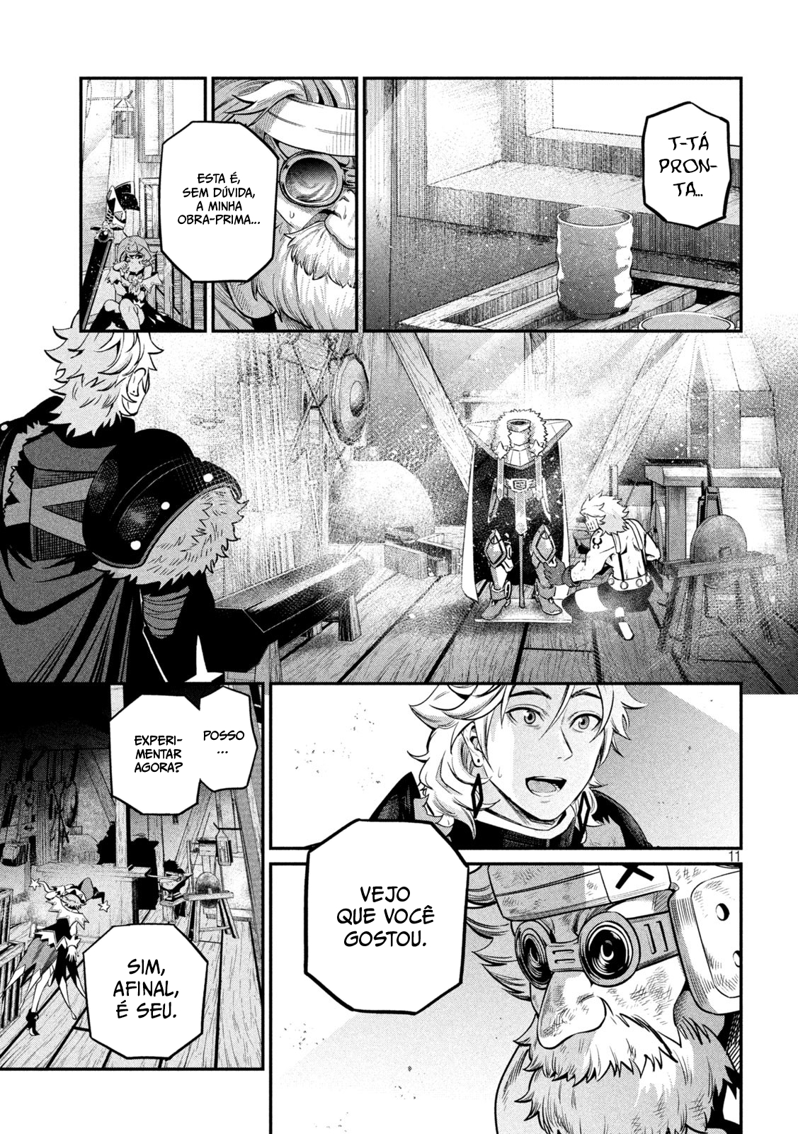 Read O Exilado Cavaleiro Pesado Reencarnado é Incomparável com o Conhecimento do Jogo (PT-BR) PT Manga Online