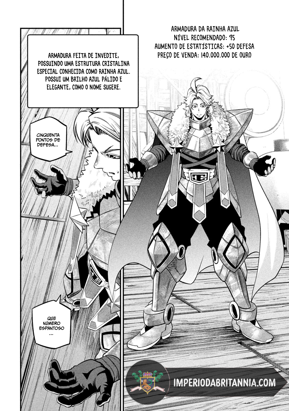 Read O Exilado Cavaleiro Pesado Reencarnado é Incomparável com o Conhecimento do Jogo (PT-BR) PT Manga Online