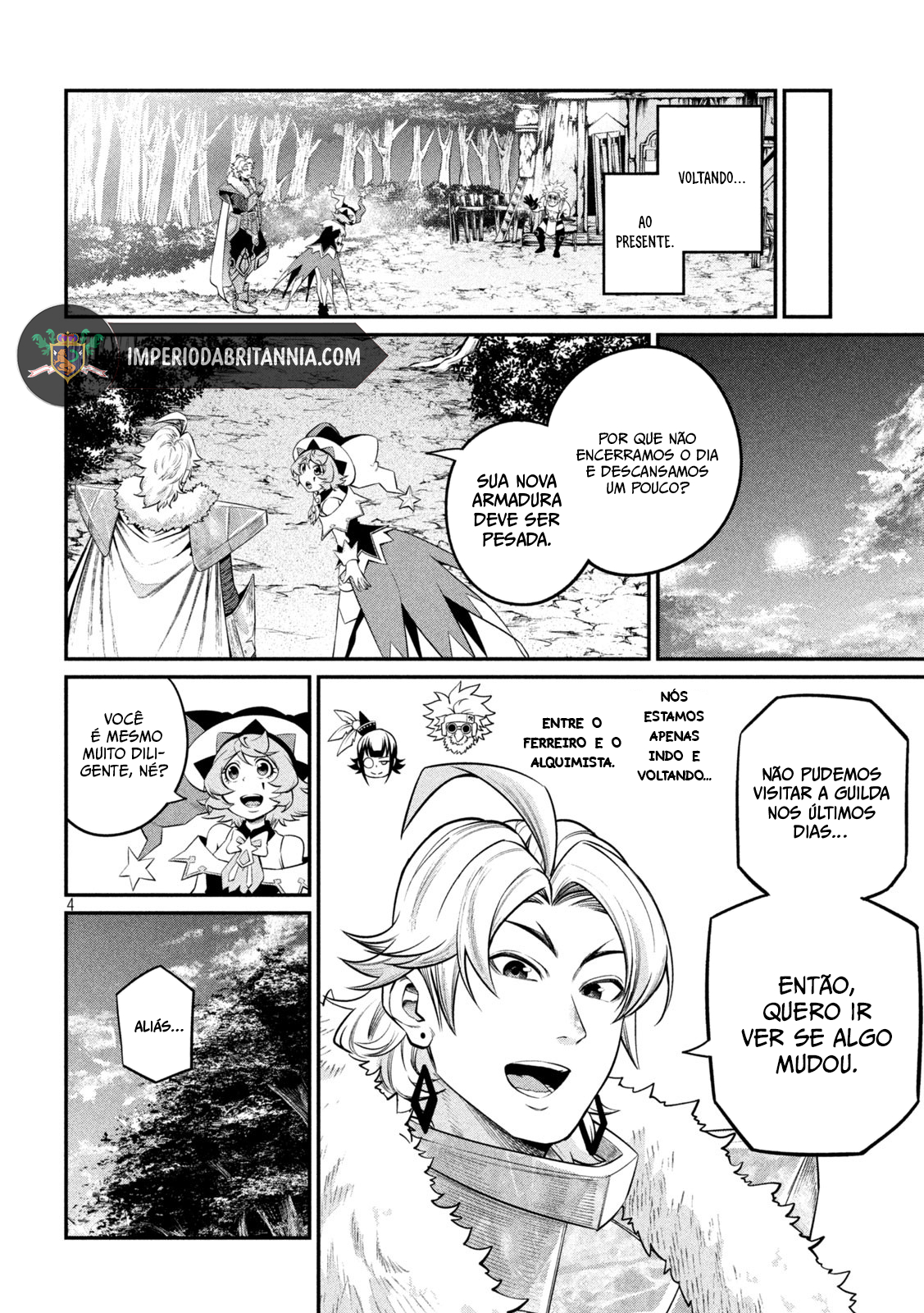 Read O Exilado Cavaleiro Pesado Reencarnado é Incomparável com o Conhecimento do Jogo (PT-BR) PT Manga Online