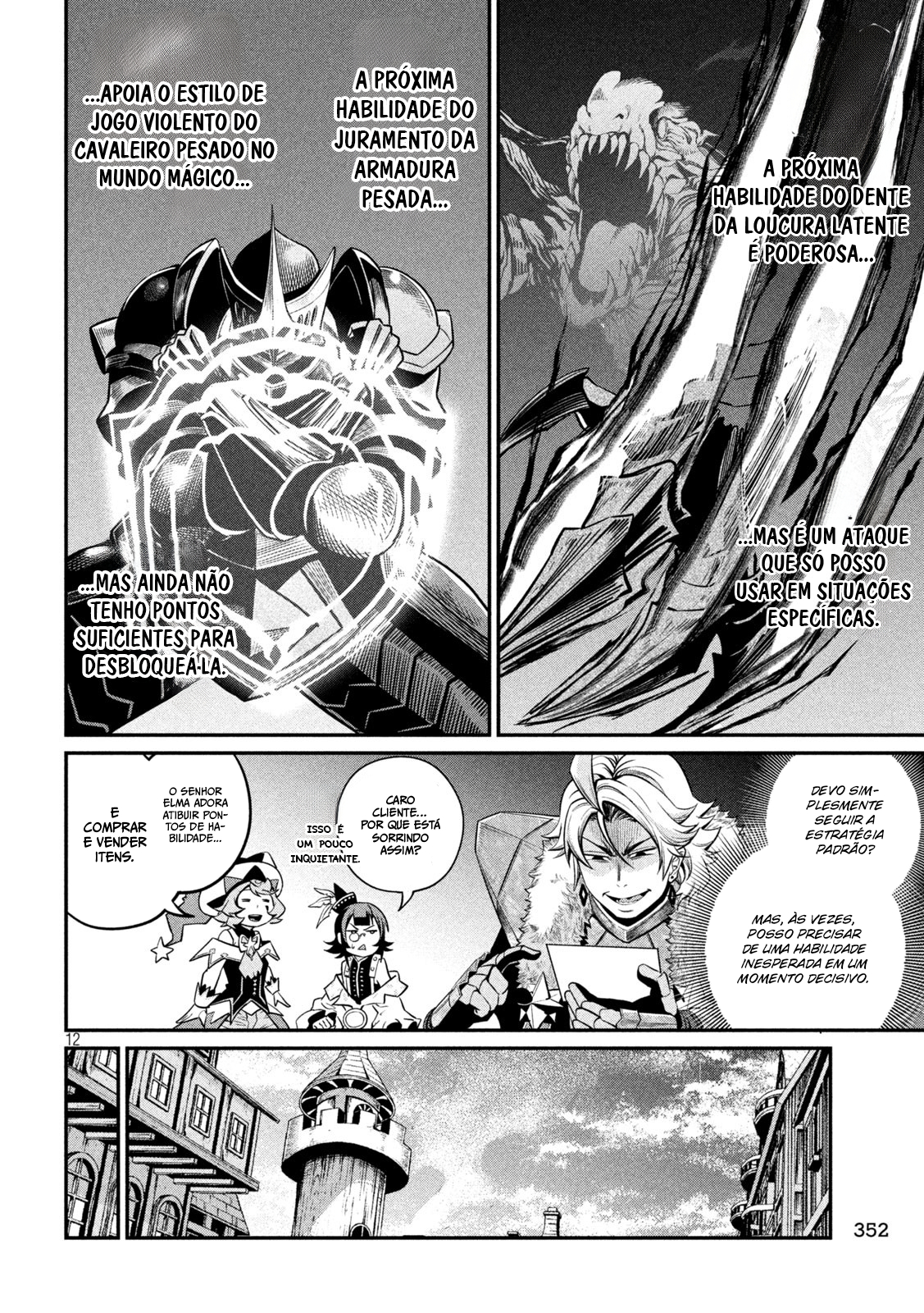 Read O Exilado Cavaleiro Pesado Reencarnado é Incomparável com o Conhecimento do Jogo (PT-BR) PT Manga Online