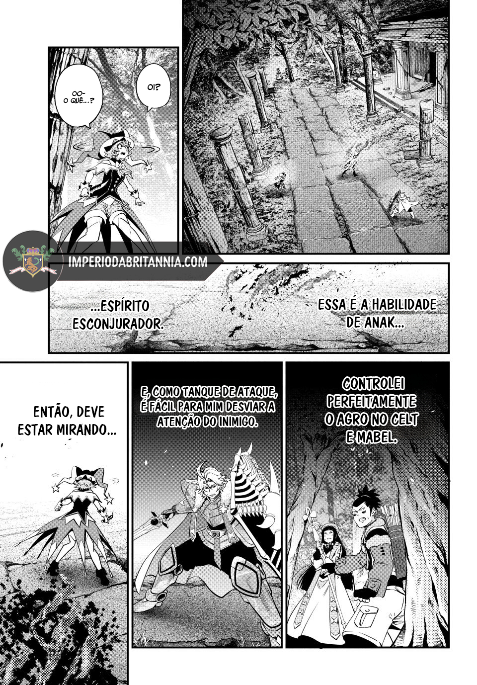 Read O Exilado Cavaleiro Pesado Reencarnado é Incomparável com o Conhecimento do Jogo (PT-BR) PT Manga Online