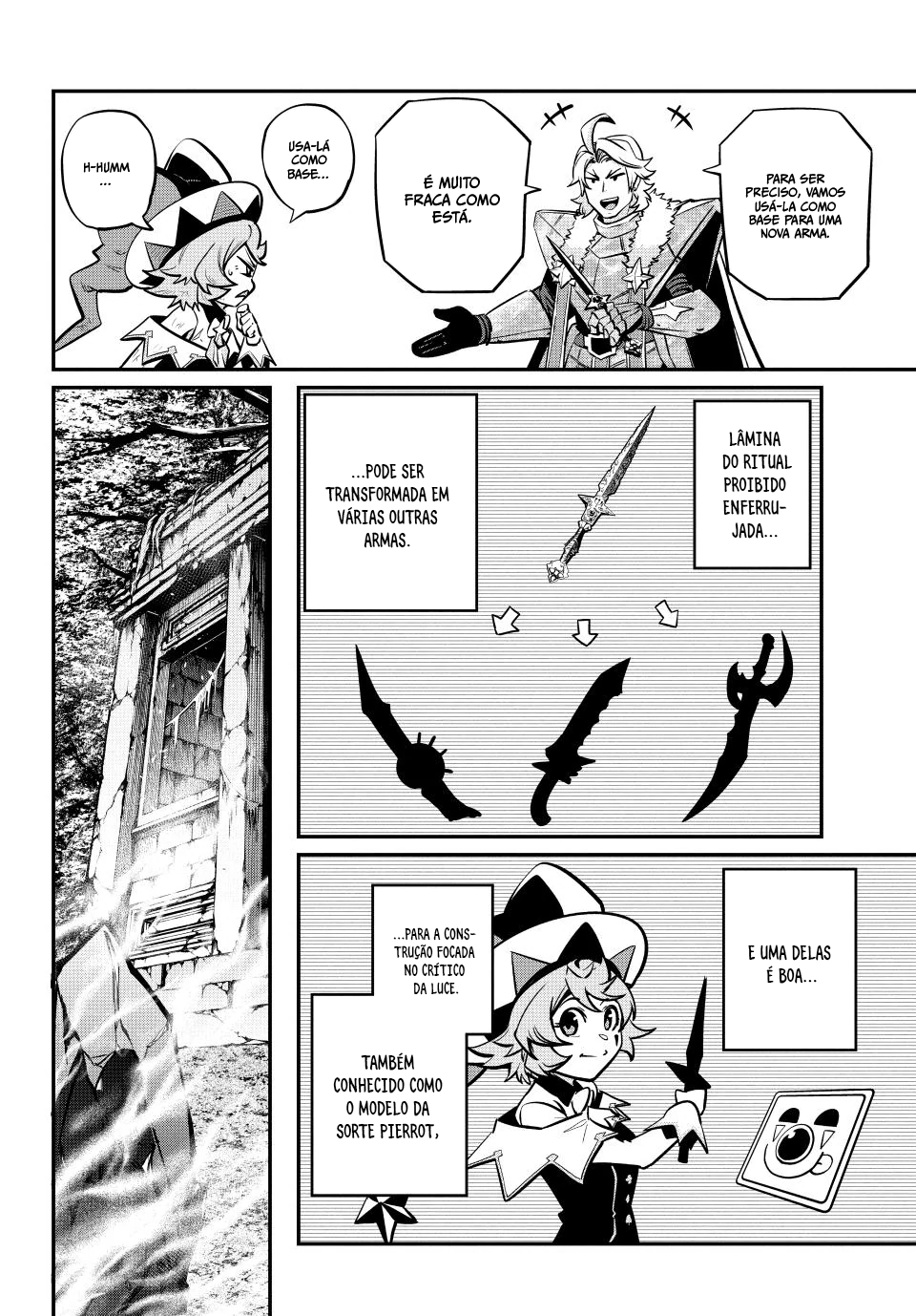 Read O Exilado Cavaleiro Pesado Reencarnado é Incomparável com o Conhecimento do Jogo (PT-BR) PT Manga Online