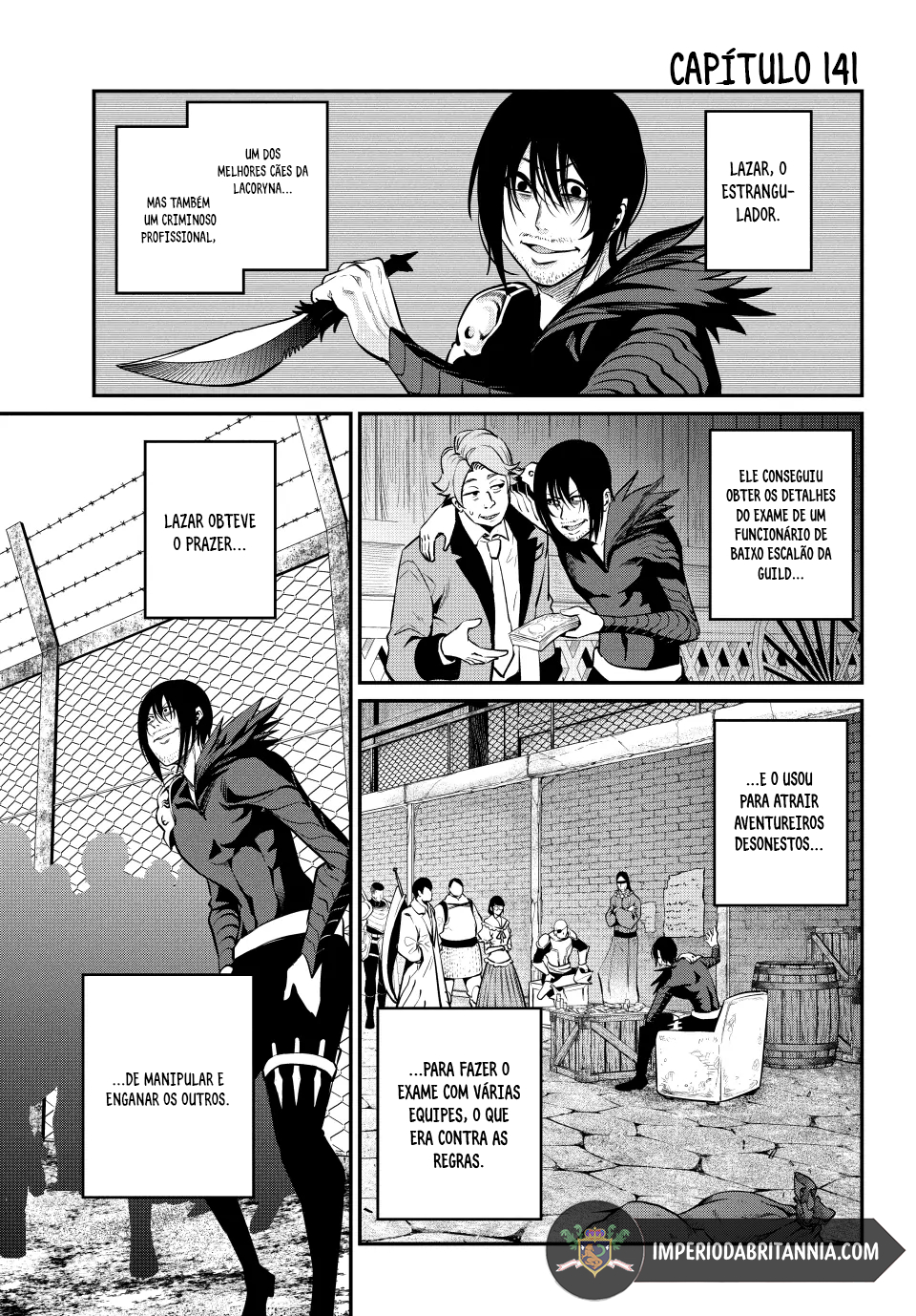 Read O Exilado Cavaleiro Pesado Reencarnado é Incomparável com o Conhecimento do Jogo (PT-BR) PT Manga Online