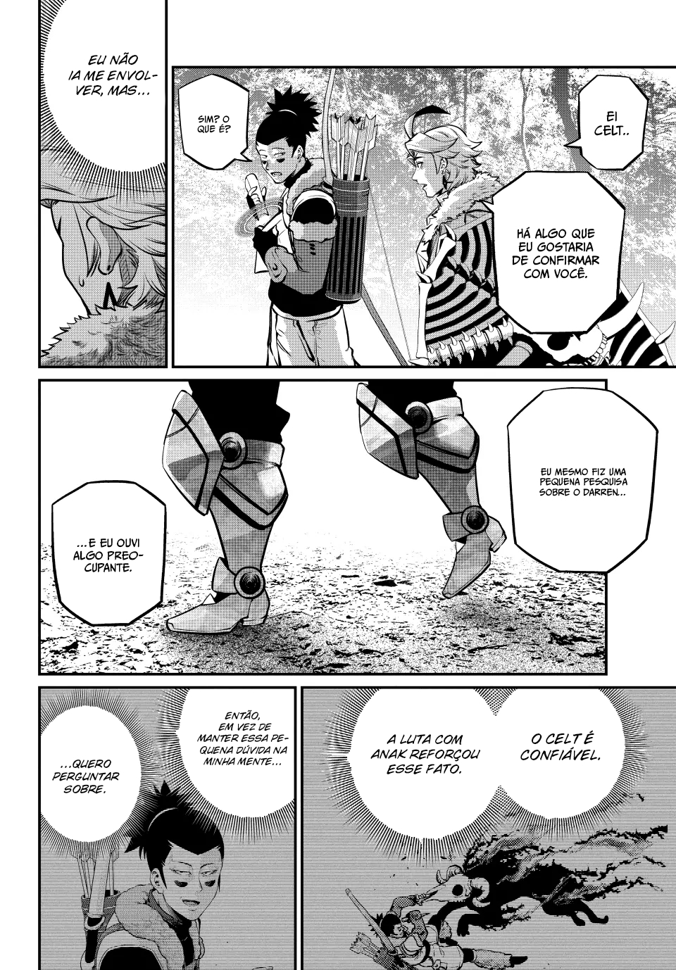 Read O Exilado Cavaleiro Pesado Reencarnado é Incomparável com o Conhecimento do Jogo (PT-BR) PT Manga Online