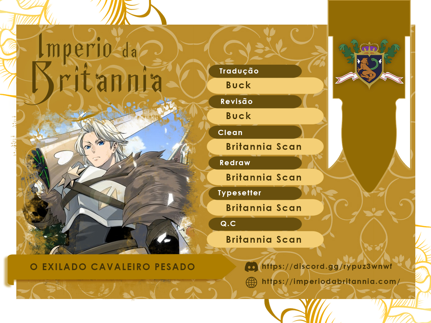 Read O Exilado Cavaleiro Pesado Reencarnado é Incomparável com o Conhecimento do Jogo (PT-BR) PT Manga Online