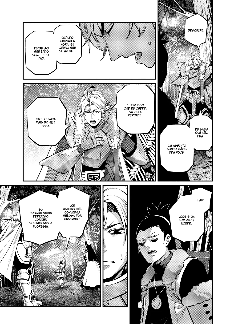 Read O Exilado Cavaleiro Pesado Reencarnado é Incomparável com o Conhecimento do Jogo (PT-BR) PT Manga Online
