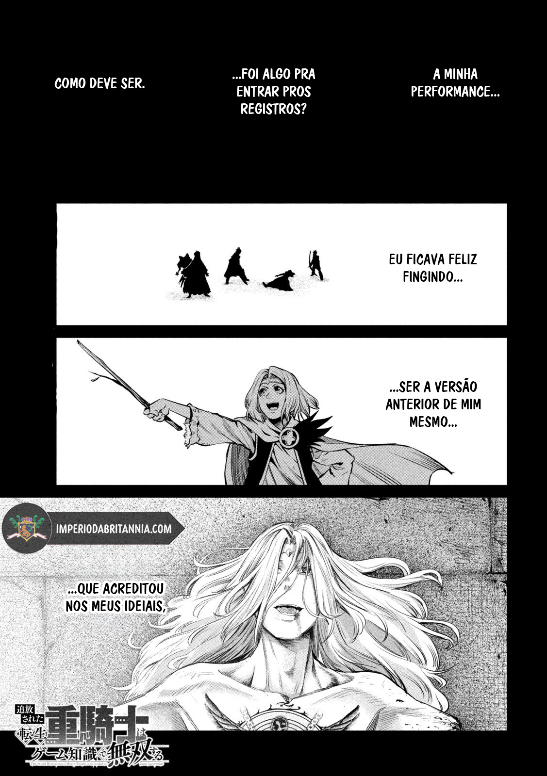 Read O Exilado Cavaleiro Pesado Reencarnado é Incomparável com o Conhecimento do Jogo (PT-BR) PT Manga Online
