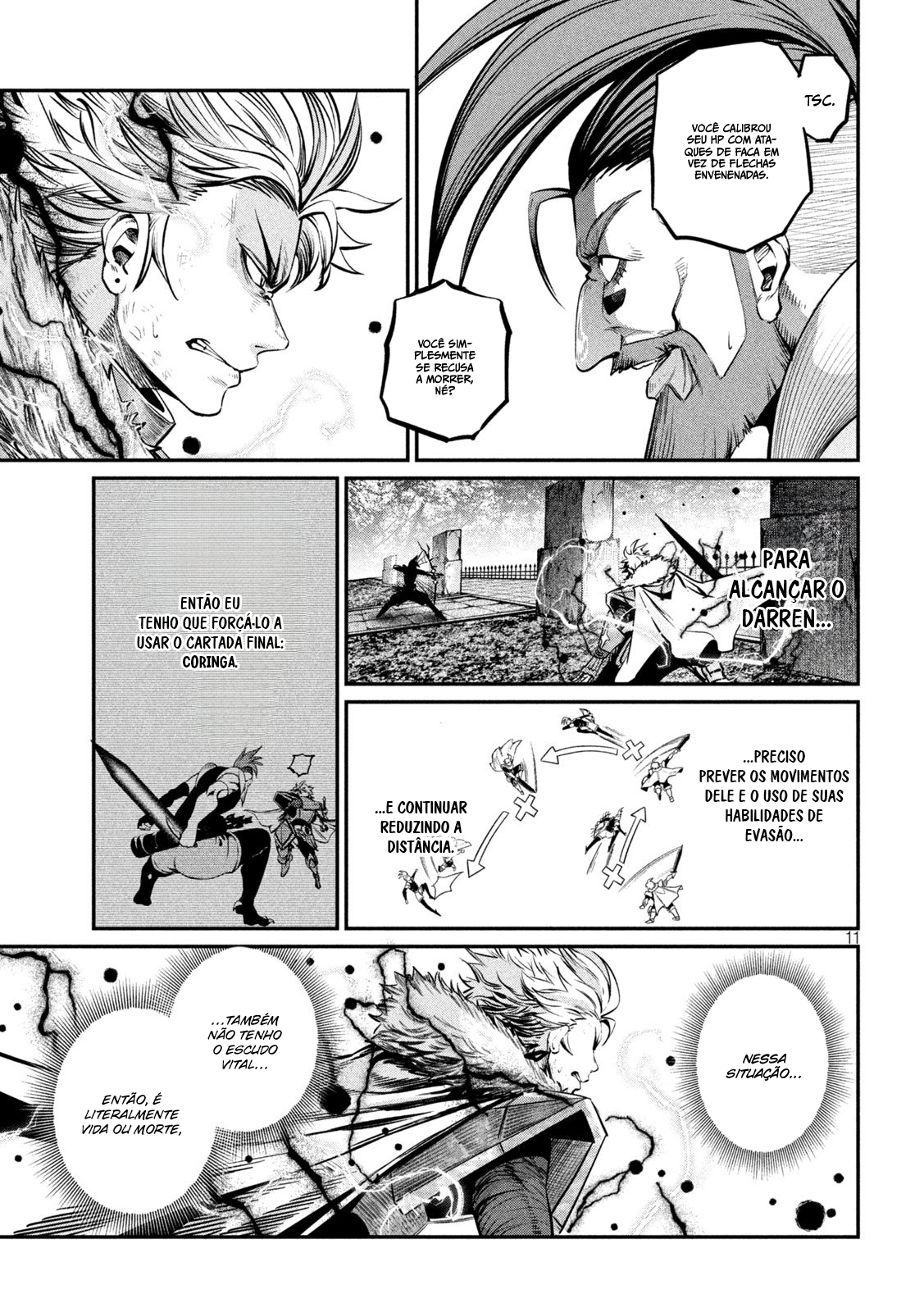 Read O Exilado Cavaleiro Pesado Reencarnado é Incomparável com o Conhecimento do Jogo (PT-BR) PT Manga Online