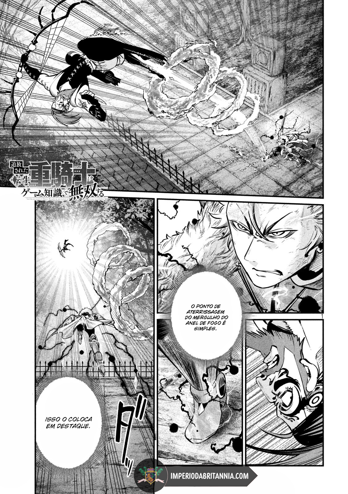 Read O Exilado Cavaleiro Pesado Reencarnado é Incomparável com o Conhecimento do Jogo (PT-BR) PT Manga Online