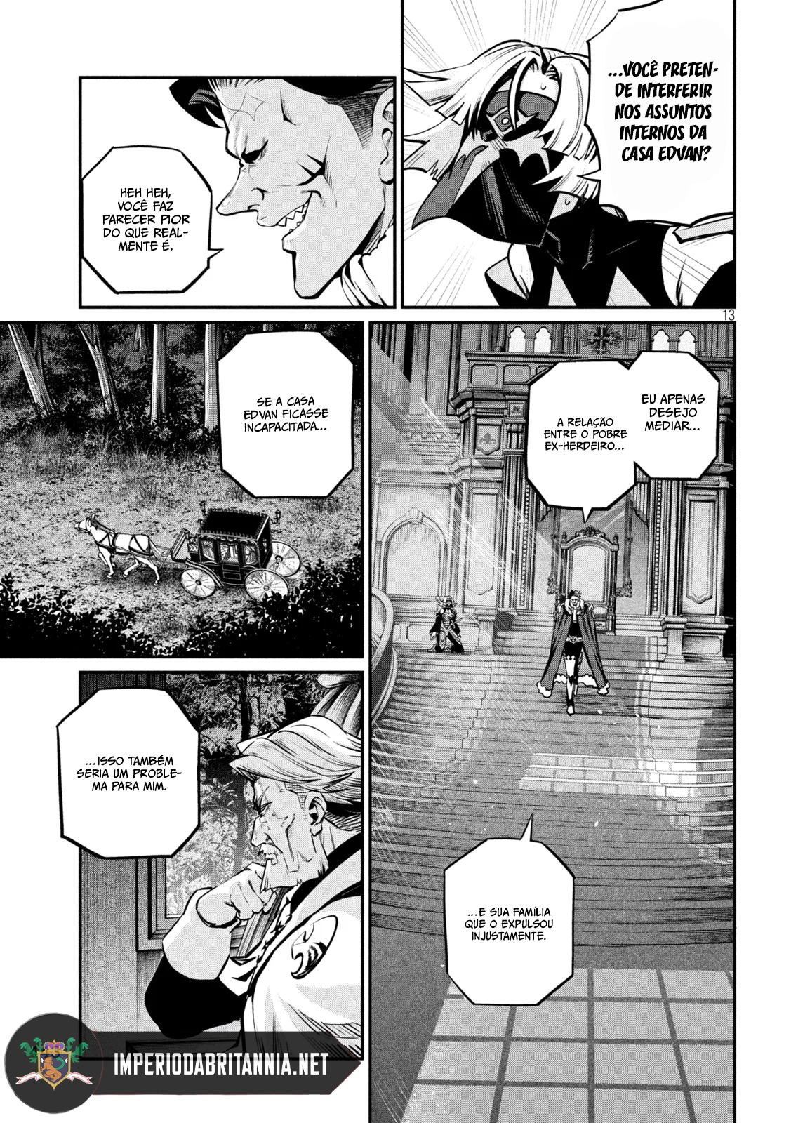 Read O Exilado Cavaleiro Pesado Reencarnado é Incomparável com o Conhecimento do Jogo (PT-BR) PT Manga Online
