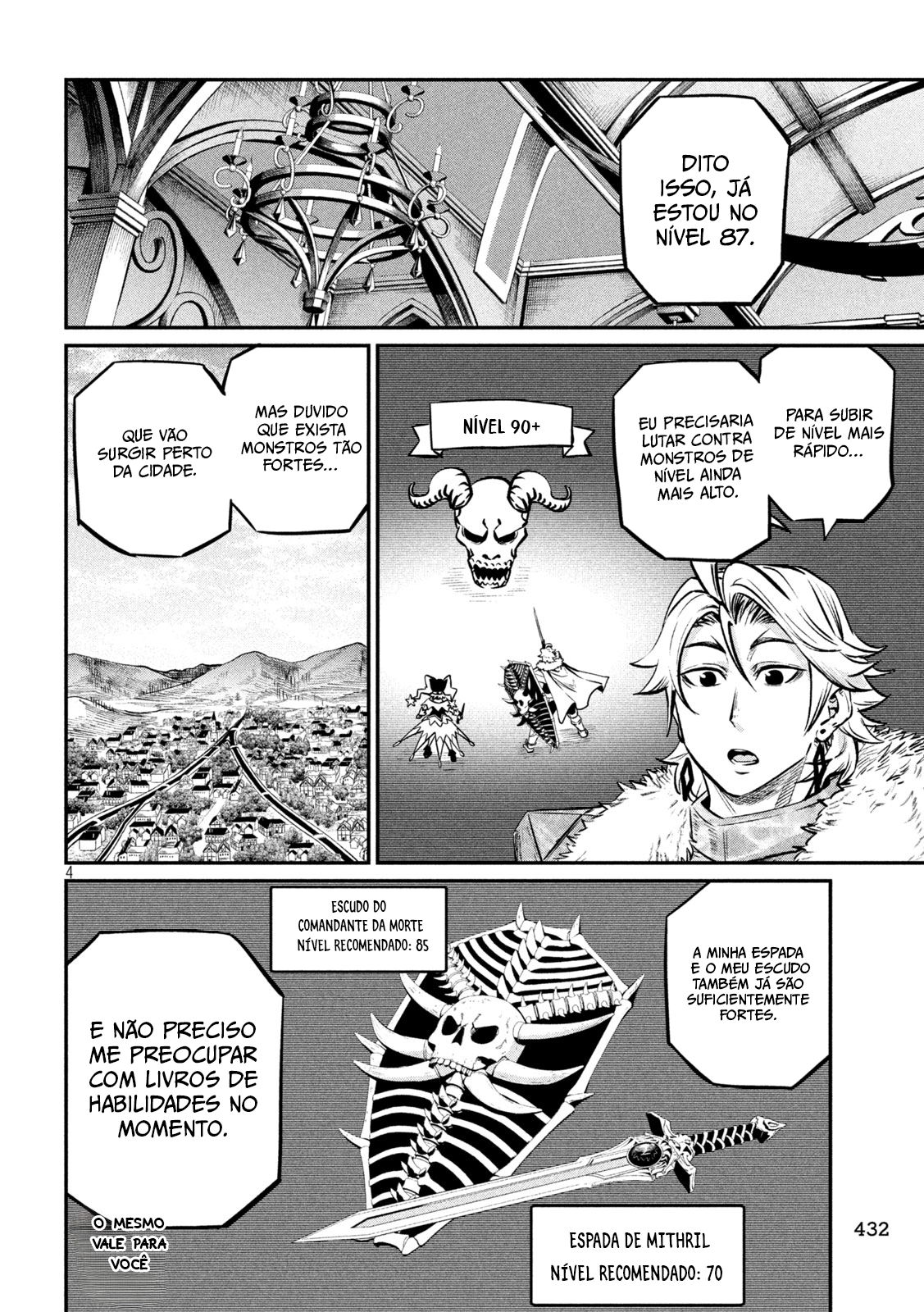Read O Exilado Cavaleiro Pesado Reencarnado é Incomparável com o Conhecimento do Jogo (PT-BR) PT Manga Online