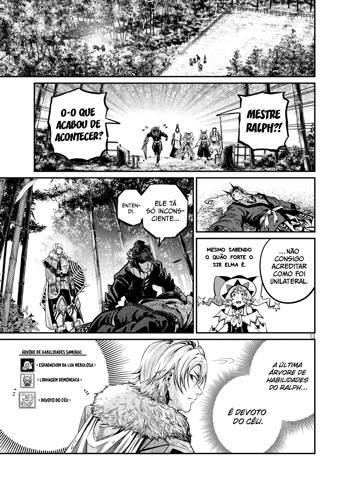 Read O Exilado Cavaleiro Pesado Reencarnado é Incomparável com o Conhecimento do Jogo (PT-BR) PT Manga Online