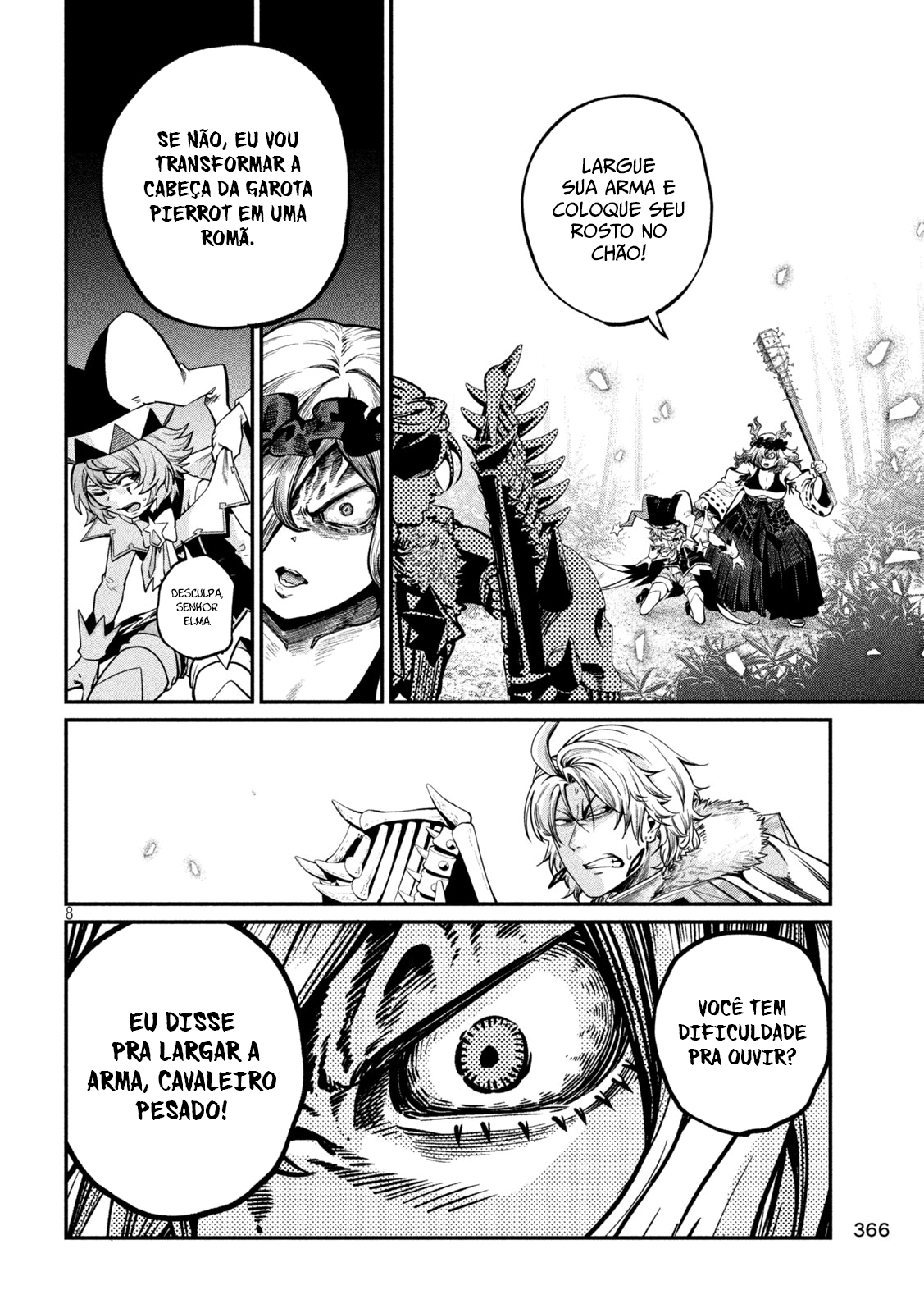 Read O Exilado Cavaleiro Pesado Reencarnado é Incomparável com o Conhecimento do Jogo (PT-BR) PT Manga Online