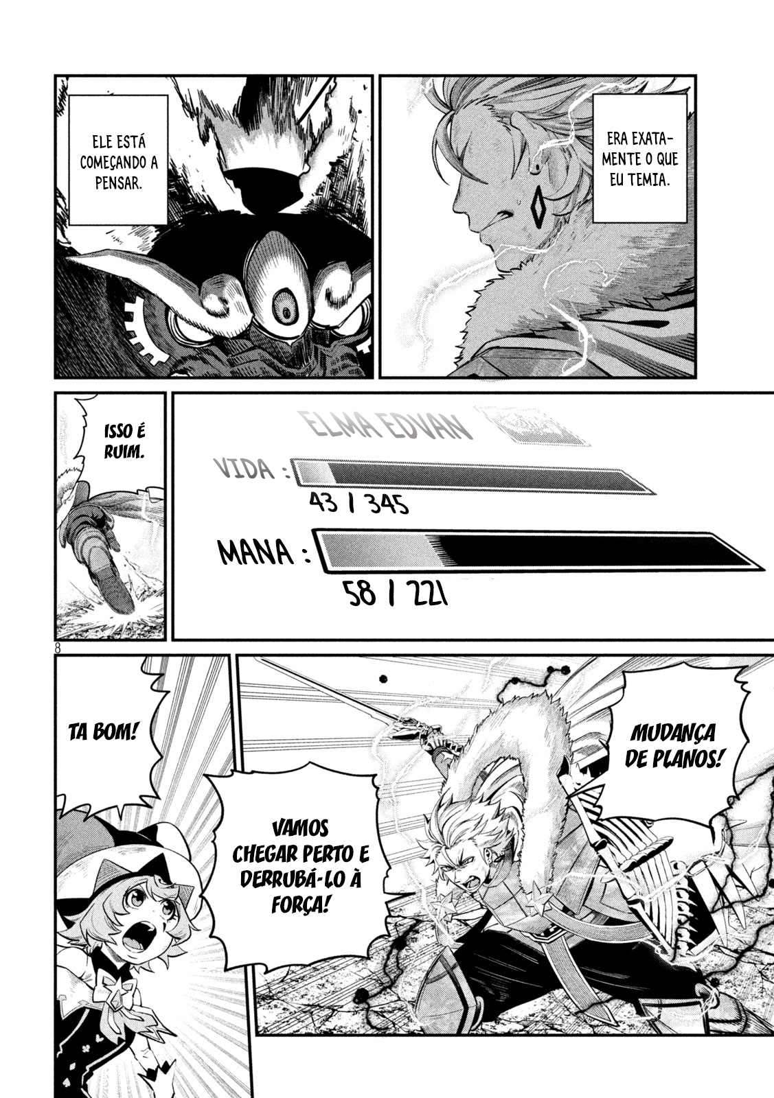 Read O Exilado Cavaleiro Pesado Reencarnado é Incomparável com o Conhecimento do Jogo (PT-BR) PT Manga Online