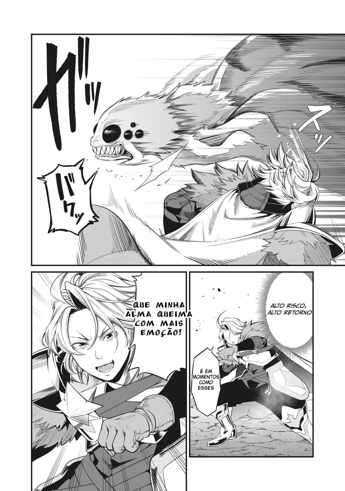 Read O Exilado Cavaleiro Pesado Reencarnado é Incomparável com o Conhecimento do Jogo (PT-BR) PT Manga Online