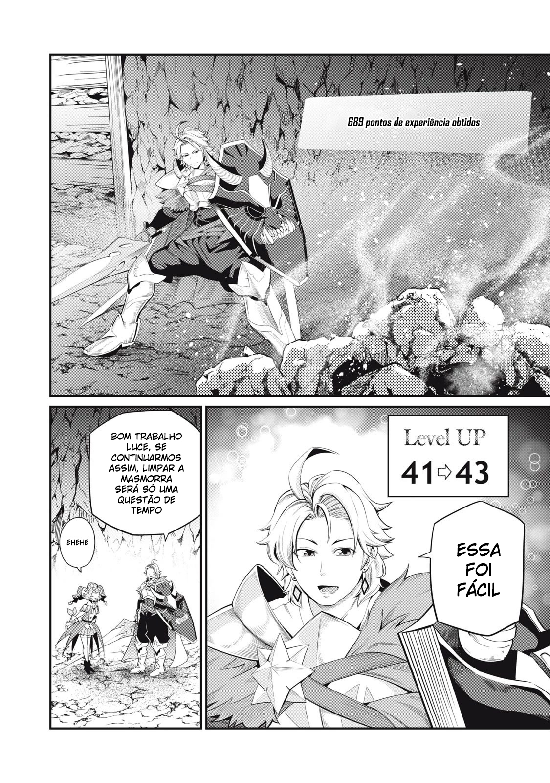 Read O Exilado Cavaleiro Pesado Reencarnado é Incomparável com o Conhecimento do Jogo (PT-BR) PT Manga Online