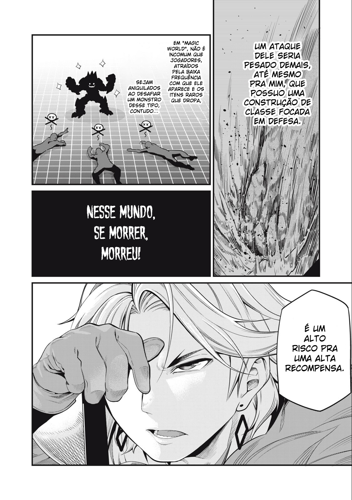Read O Exilado Cavaleiro Pesado Reencarnado é Incomparável com o Conhecimento do Jogo (PT-BR) PT Manga Online
