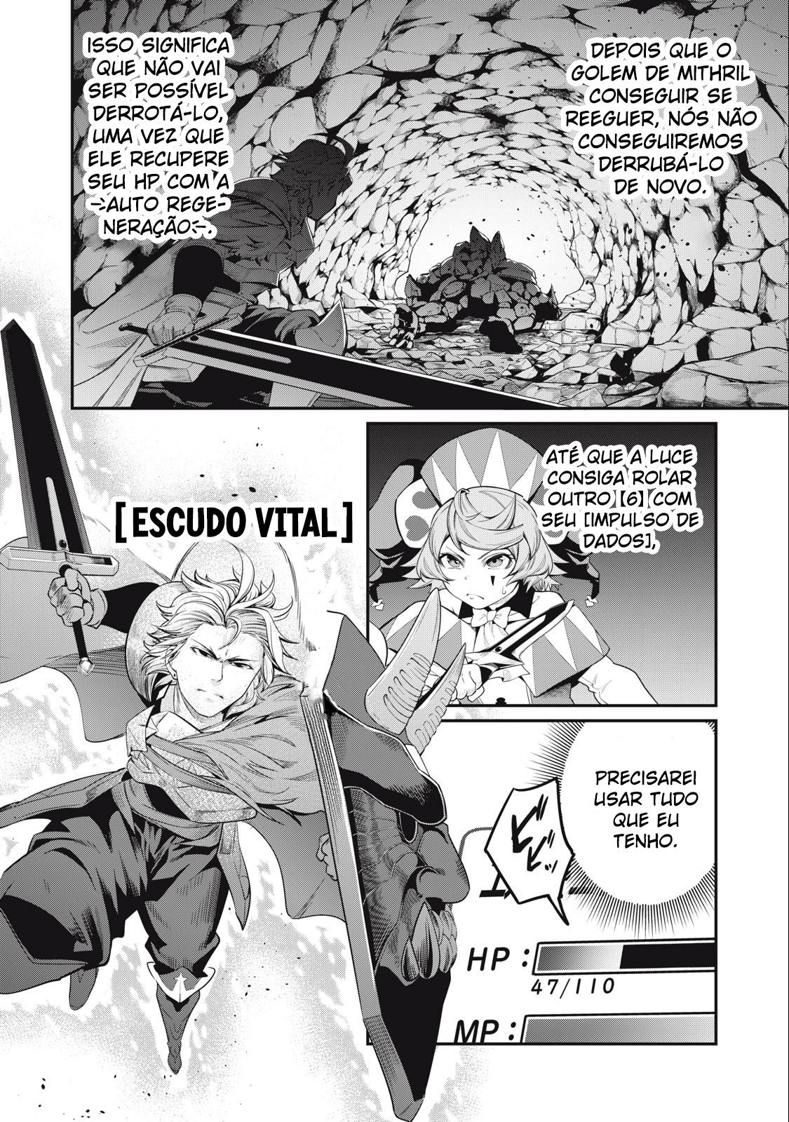Read O Exilado Cavaleiro Pesado Reencarnado é Incomparável com o Conhecimento do Jogo (PT-BR) PT Manga Online