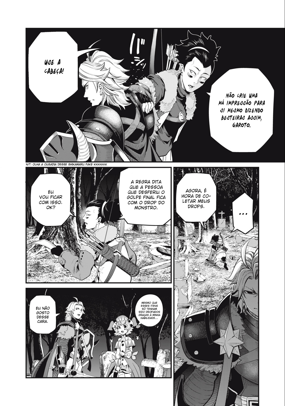Read O Exilado Cavaleiro Pesado Reencarnado é Incomparável com o Conhecimento do Jogo (PT-BR) PT Manga Online