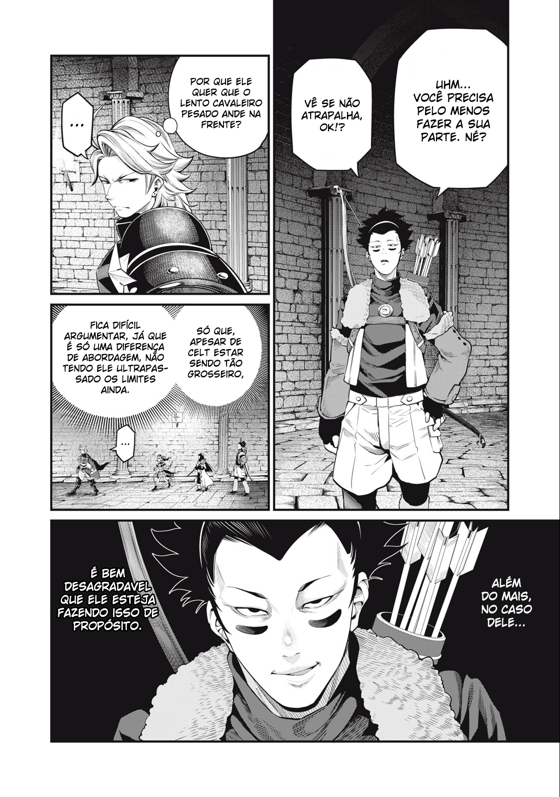 Read O Exilado Cavaleiro Pesado Reencarnado é Incomparável com o Conhecimento do Jogo (PT-BR) PT Manga Online