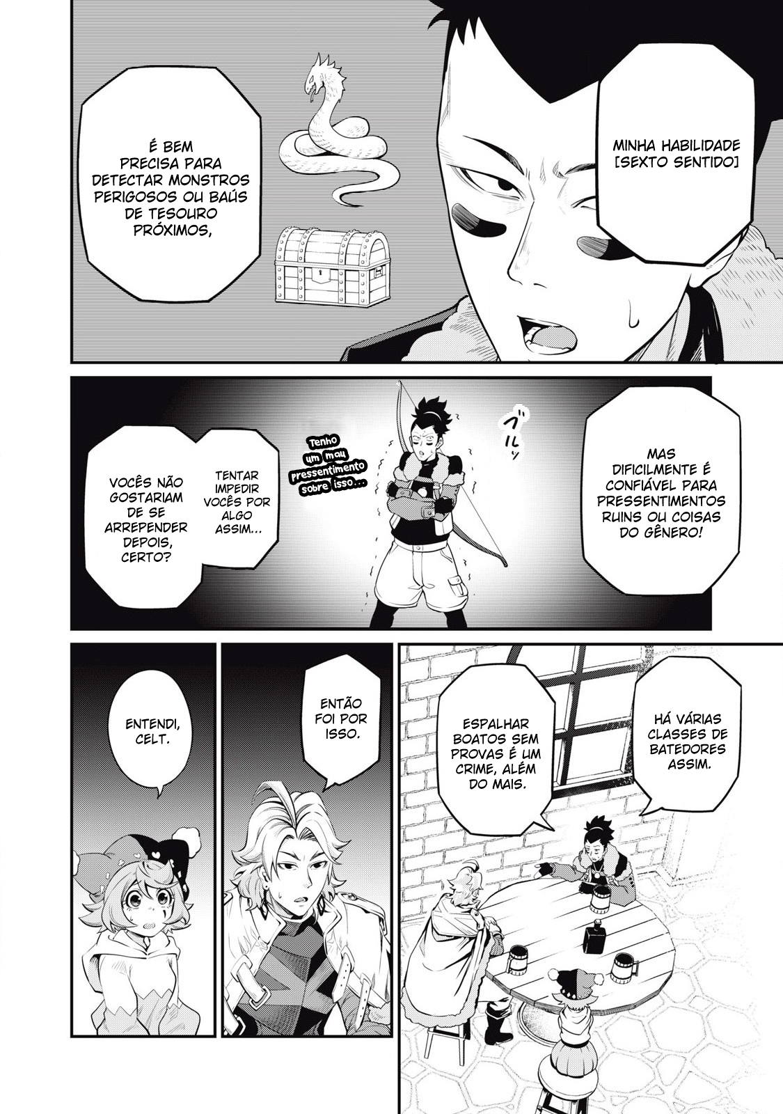 Read O Exilado Cavaleiro Pesado Reencarnado é Incomparável com o Conhecimento do Jogo (PT-BR) PT Manga Online