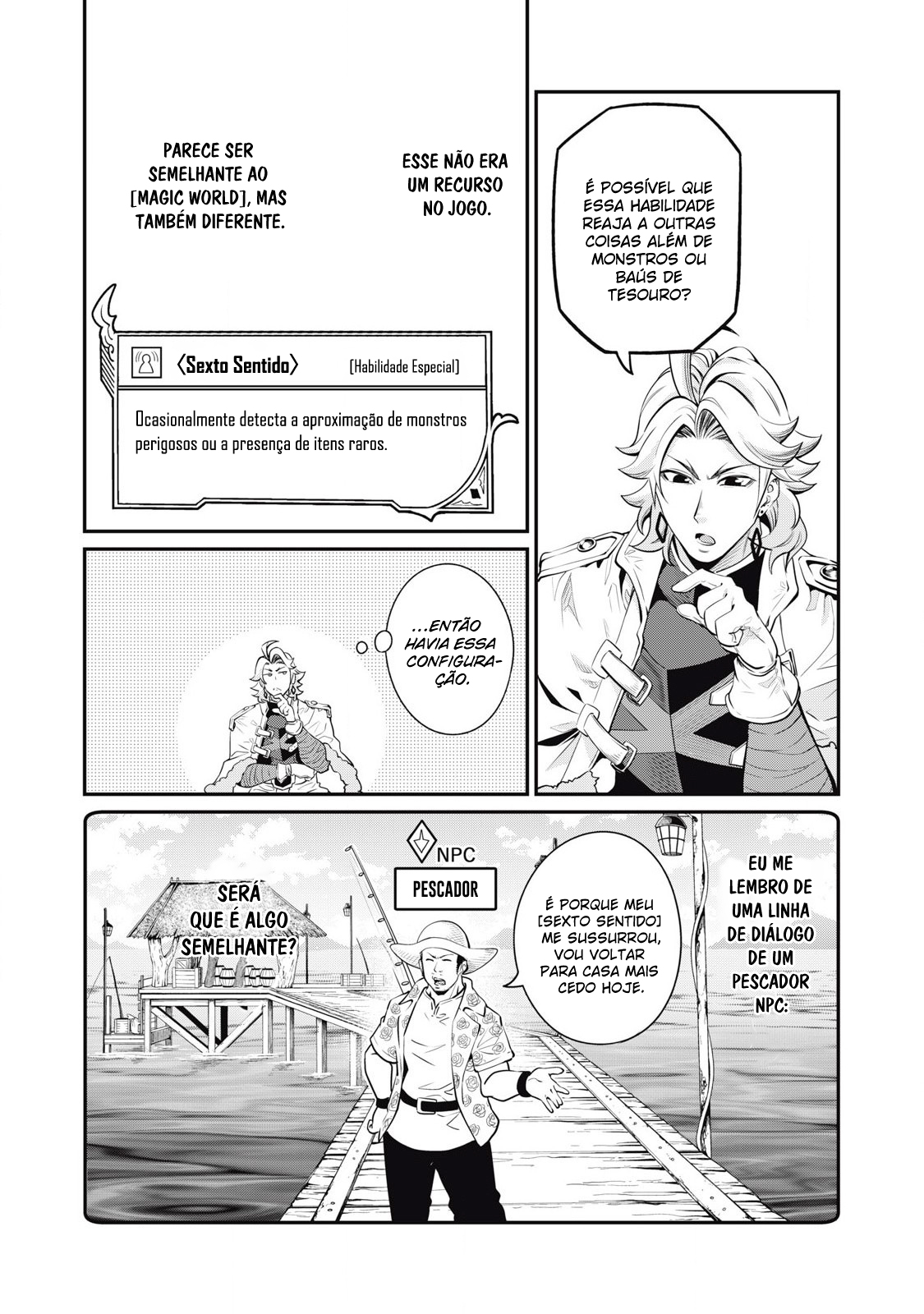 Read O Exilado Cavaleiro Pesado Reencarnado é Incomparável com o Conhecimento do Jogo (PT-BR) PT Manga Online