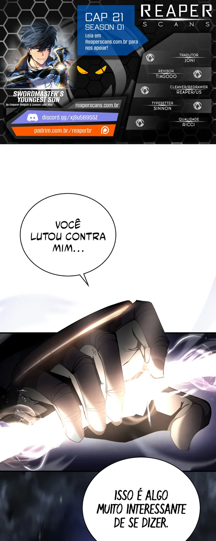 Read O Filho Mais Novo do Mestre Espadachim (PT-BR) PT Manga Online