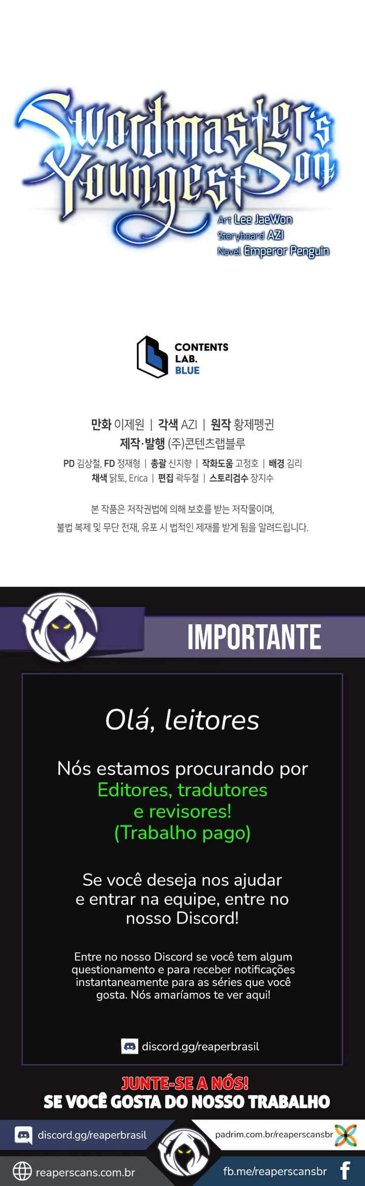 Read O Filho Mais Novo do Mestre Espadachim (PT-BR) PT Manga Online