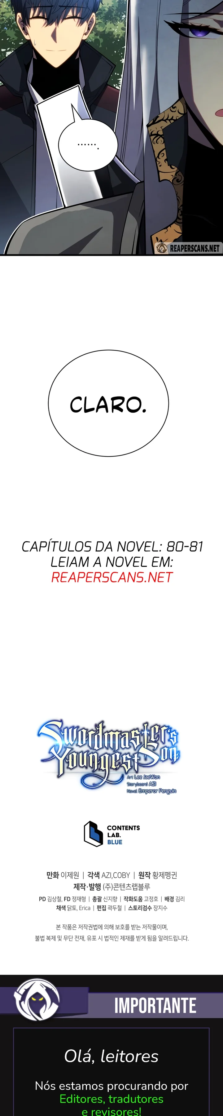 Read O Filho Mais Novo do Mestre Espadachim (PT-BR) PT Manga Online