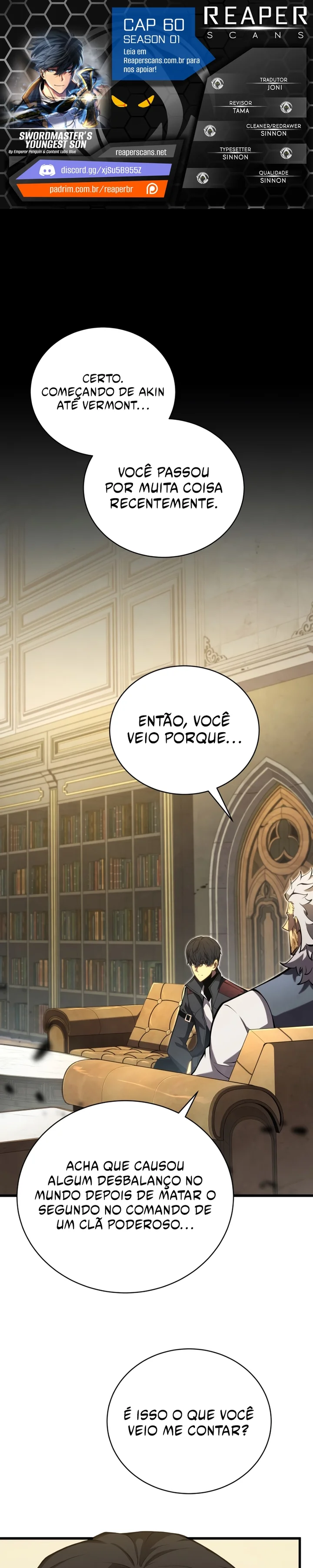 Read O Filho Mais Novo do Mestre Espadachim (PT-BR) PT Manga Online