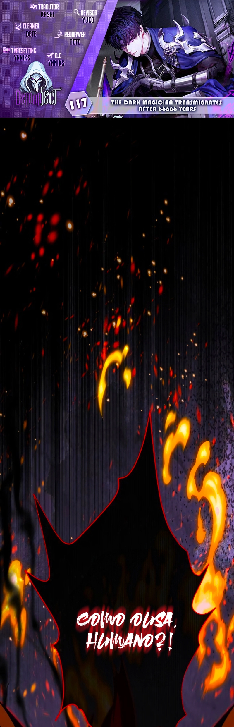 Read O Mago Negro que Retorna Após 66666 Anos (PT-BR) PT Manga Online